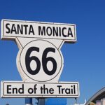 santa monica pier end of the road